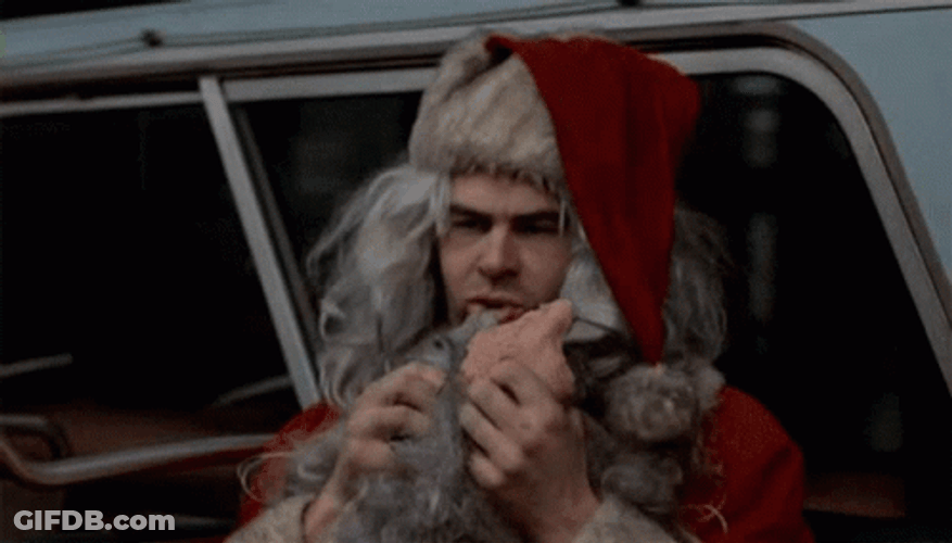 Trading Places Drunk Santa Dan Aykroyd GIF