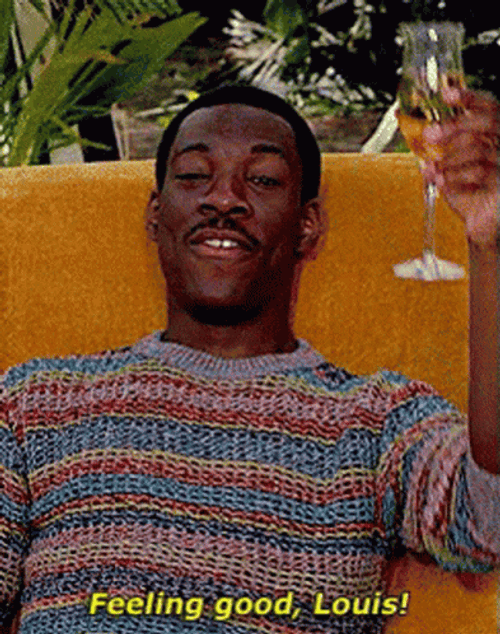 Trading Places Eddie Murphy Cheers GIF