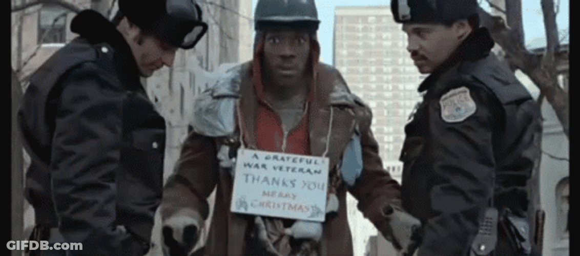 Trading Places Murphy Street Cops GIF