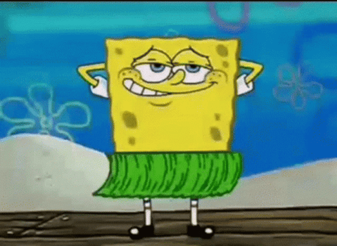 Traditional Bottom Spongebob Dancing GIF