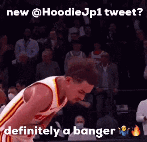 Trae Young Bowing Down GIF