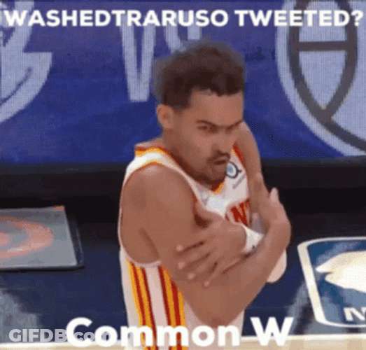 Trae Young Common W Loop GIF