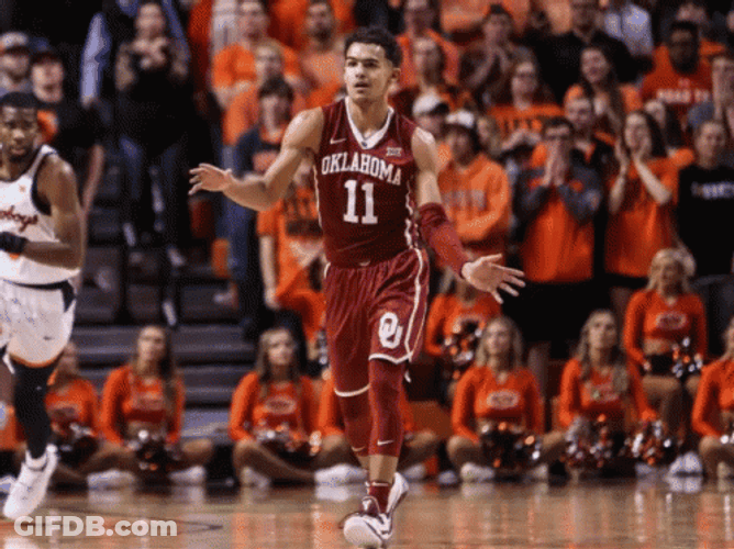 Trae Young Dance Walk GIF
