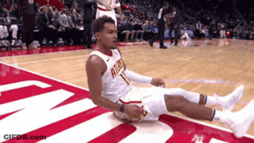 Trae Young Dancing Sit GIF