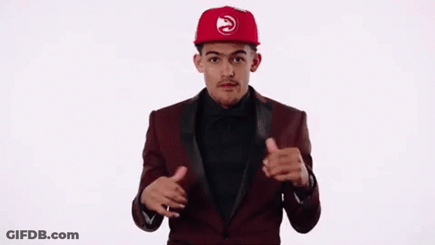 Trae Young Thumbs Up GIF