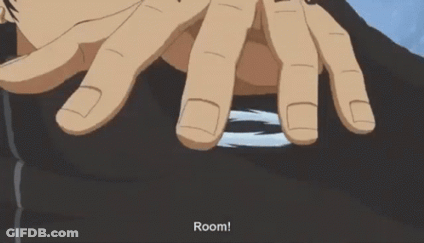 Trafalgar Law Creates Spinning Air GIF