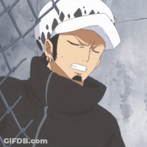 Trafalgar Law Deep Sigh GIF