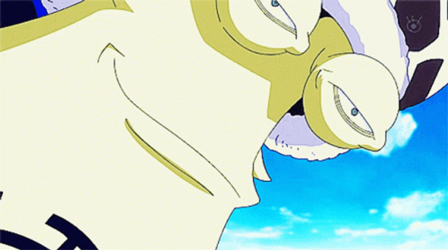 Trafalgar Law Den Den Mushi Sneaky Smile GIF