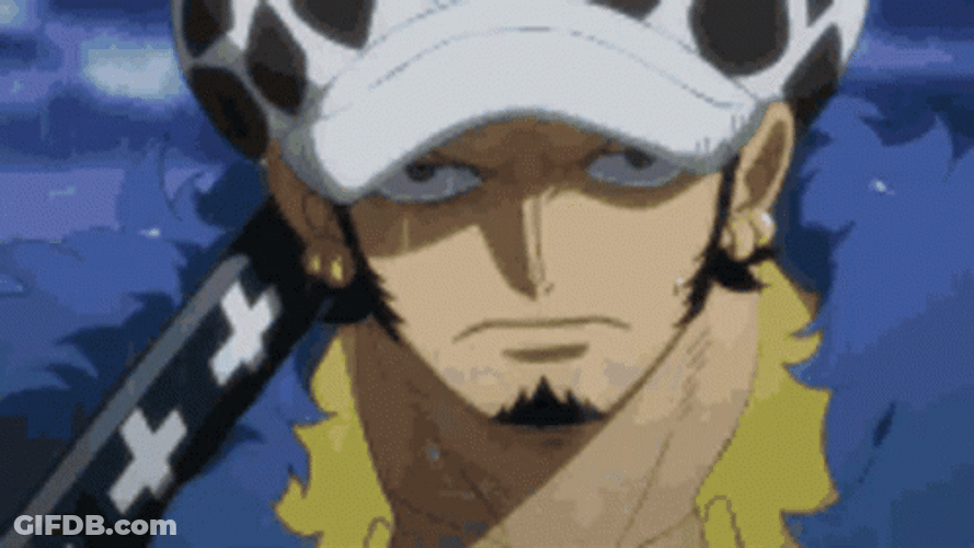 Trafalgar Law Disappearing Ability GIF