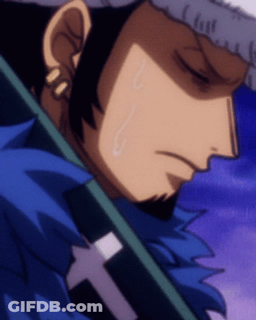 Trafalgar Law Focus Under Rain GIF