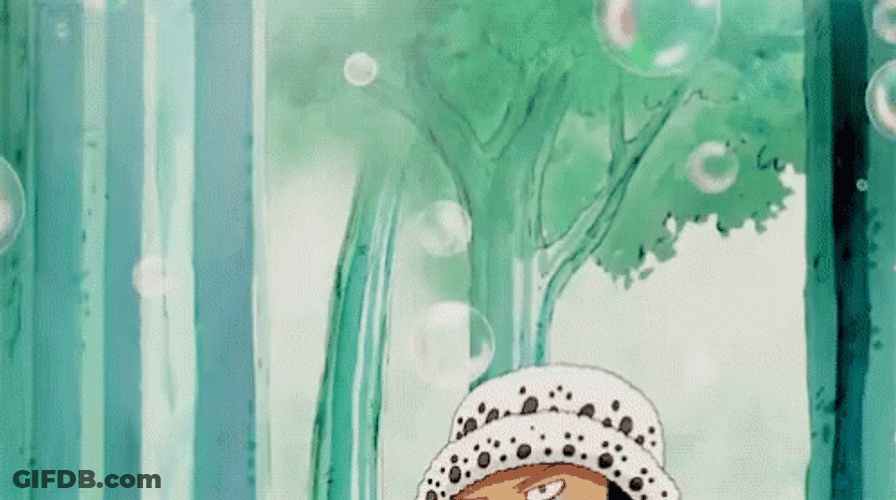Trafalgar Law Holding Marine Head GIF