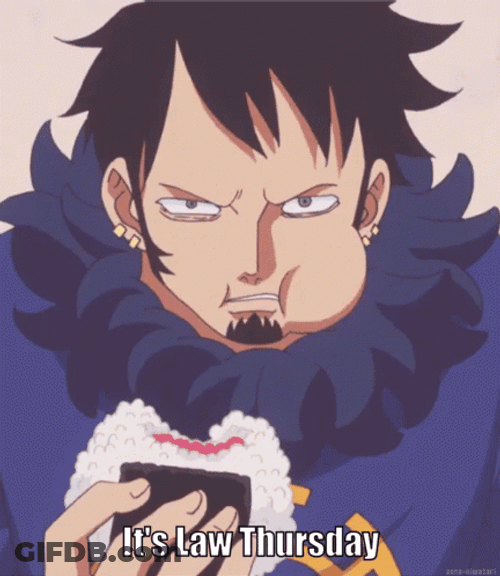 Trafalgar Law It's Law Thursday GIF