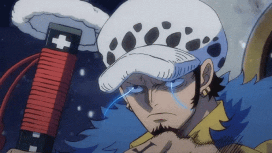 Trafalgar Law Protecting Island Of Wano GIF