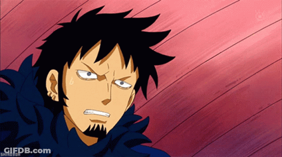 Trafalgar Law Without Hat GIF