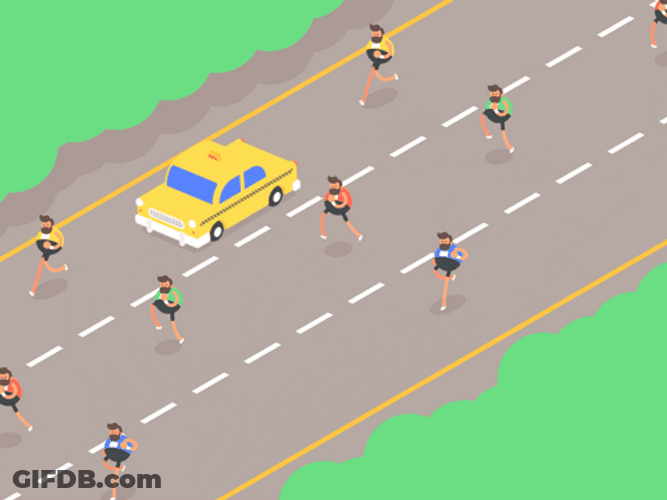 Traffic Marathon GIF