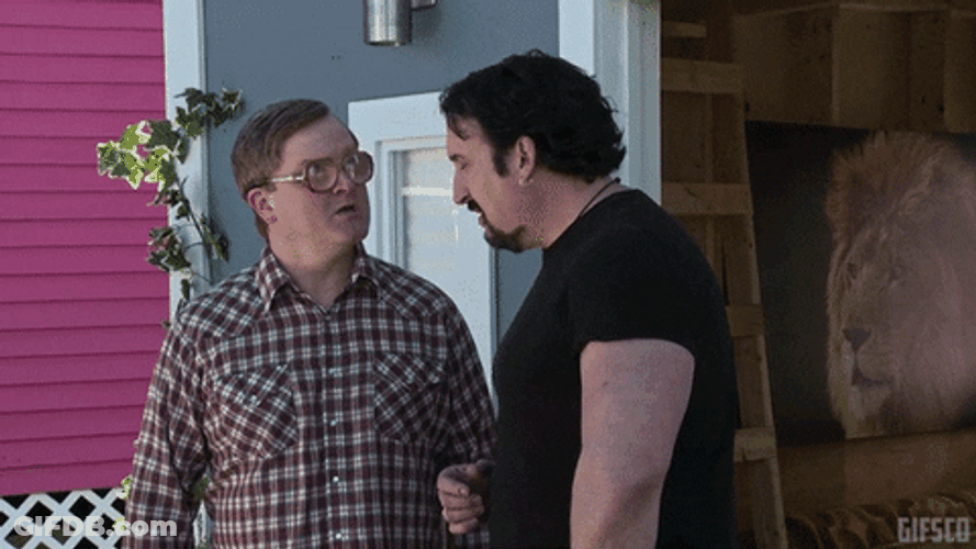 Trailer Park Boys Angry Bubbles He's Nuts GIF