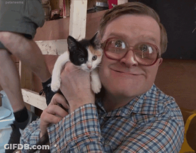 Trailer Park Boys Bubbles And The Cat GIF