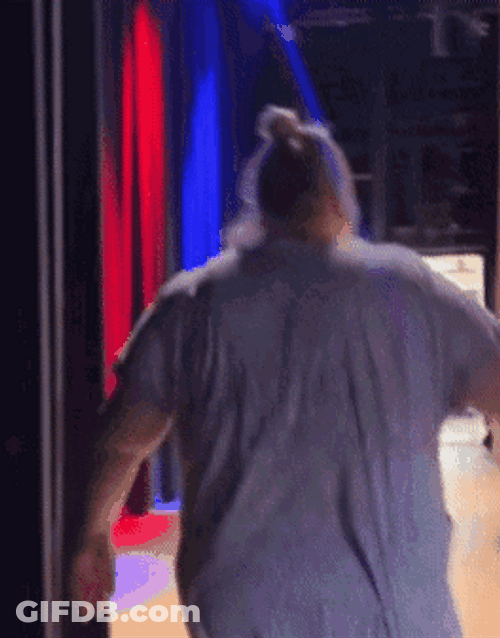 Trailer Trash Tammy Funny Walk GIF