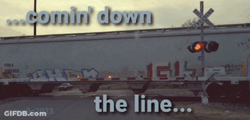 Train Comin Down The Line GIF