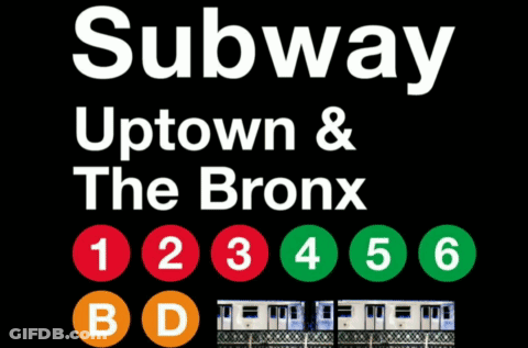 Train Going Past 2012 Sign GIF