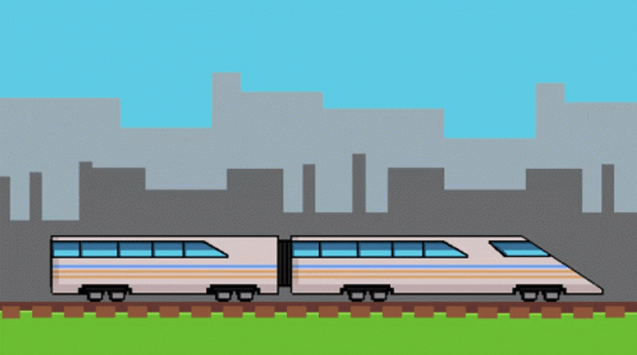Train Railway Speed GIF