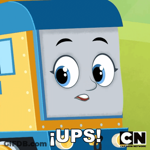 Train With UPS Logo GIF