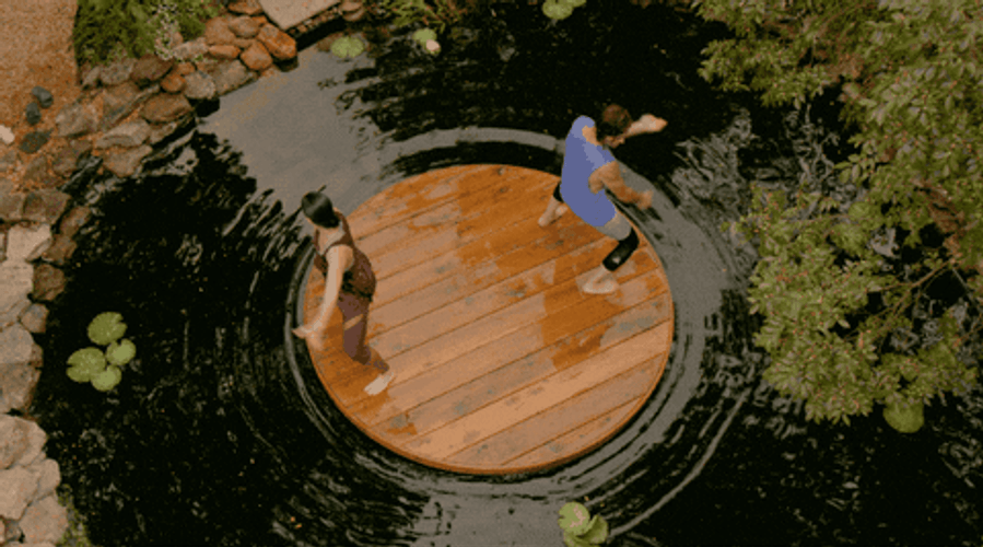 Training Wax On Wax Off On Water GIF