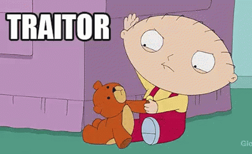 Traitor Stewie Griffin Slapping GIF