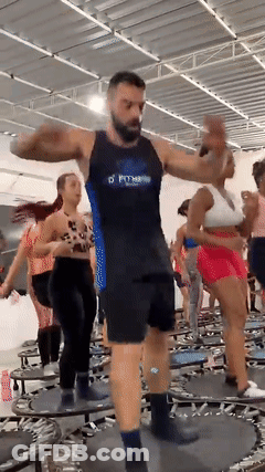 Trampoline Sport GIF