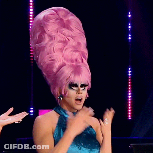 Tranny Surprise Trixie Mattel Shock GIF