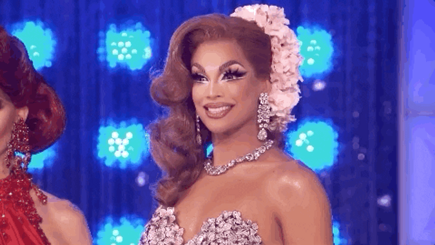 Tranny Surprise Valentina Shock Claps Hand GIF