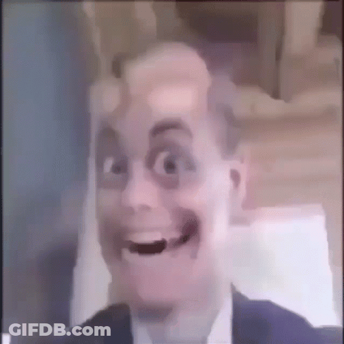 Transformation Crazy Frog Funny Face GIF