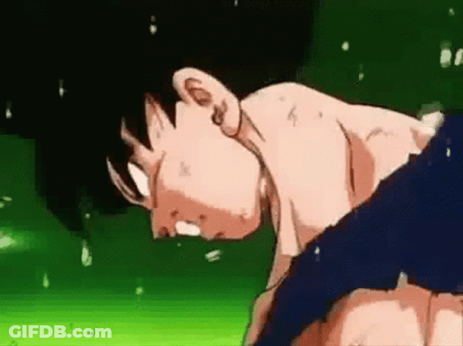Transformation Goku Dragon Ball Z GIF