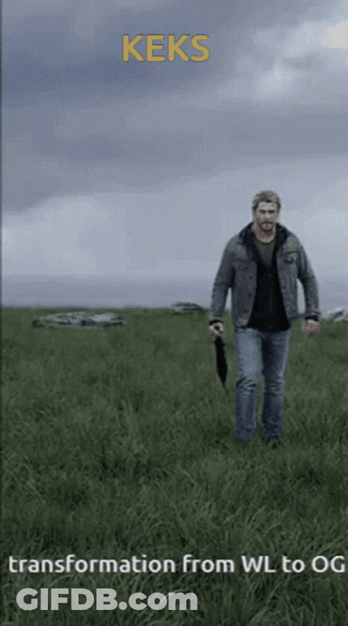 Transformation Thor Chris Hemsworth GIF