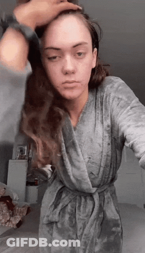Transformation Transgender Black Costume GIF