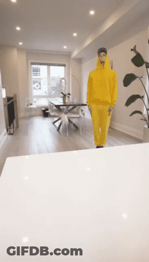 Transformation Yellow Man Banana GIF