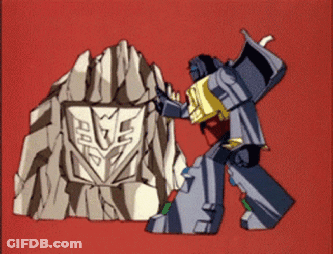 Transformers Dinobot G1 GIF