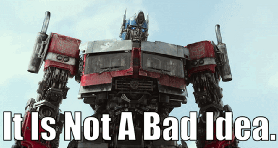 Transformers Rise Of The Beasts Its Not A Bad Idea GIF