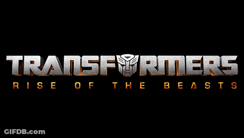 Transformers Rise Of The Beasts Logo GIF