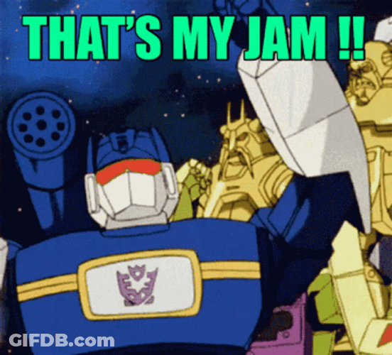 Transformers That's My Jam Soundwave GIF