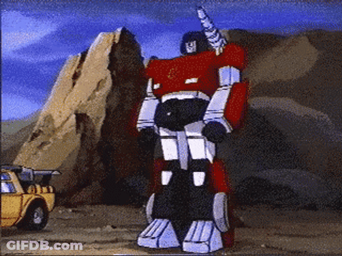 Transformers Vintage Cartoon Series GIF