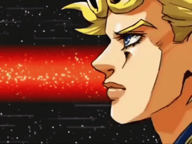 Transitional Faces Giorno Giovanna GIF