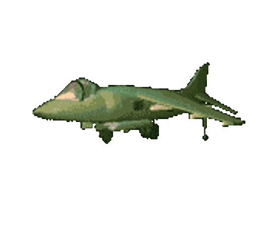 Transparent Anime Green Jet Shaky Fly GIF