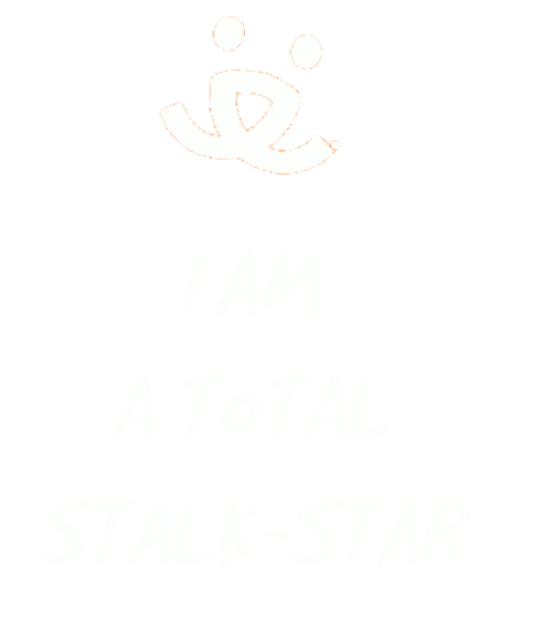 Transparent Anime I'm Total Stalk-Star Banner GIF