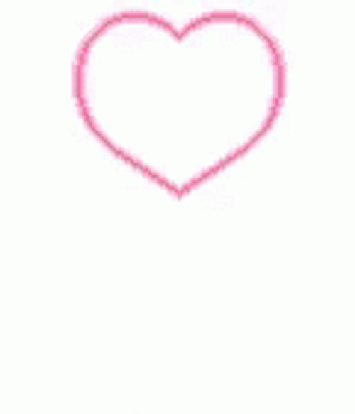 Transparent Heart Sticker Pink Hearts Falling GIF