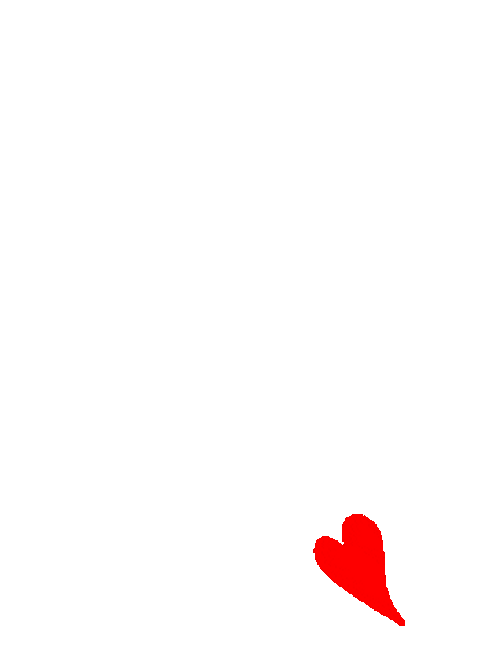 Transparent Heart Sticker Red Hearts Explosion GIF