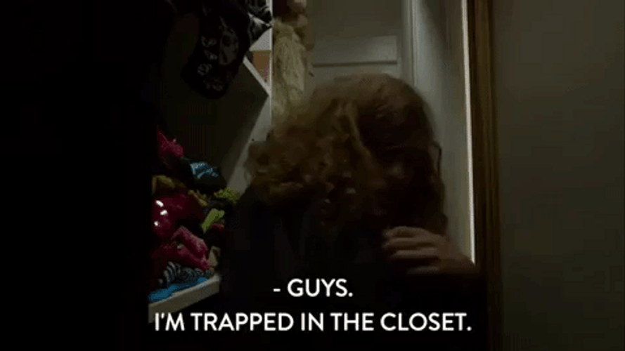 Trapped In The Closet Get Me Outta Here GIF