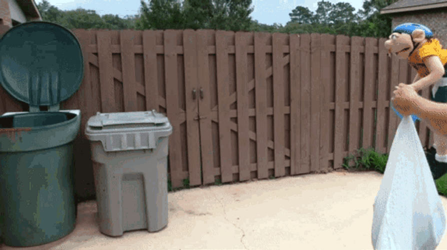 Trash Out Jeffy Puppet GIF