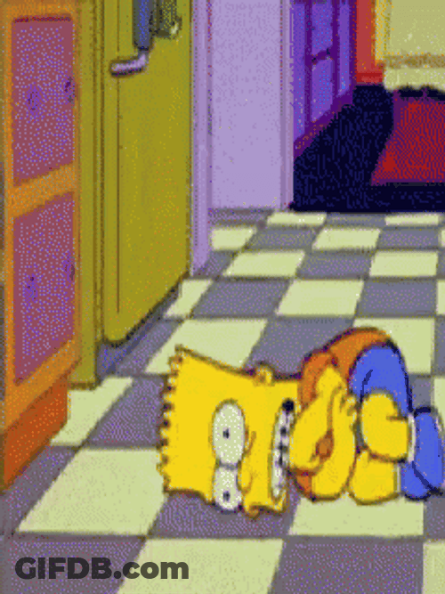 Trauma Homer Simpson Shaking The Simpson GIF