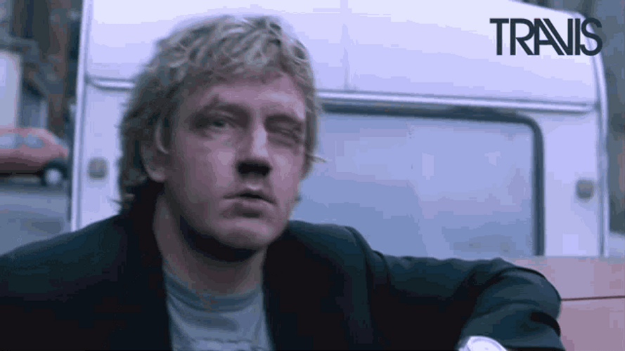 Travis Band Andy Dunlop Black Eye GIF